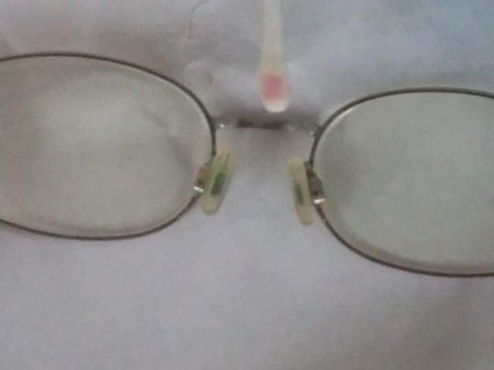 Metal eyeglasses replacement bridge: ++
